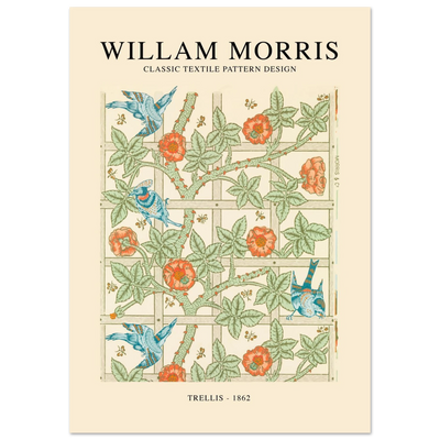 William Morris's Textile Pattern Print