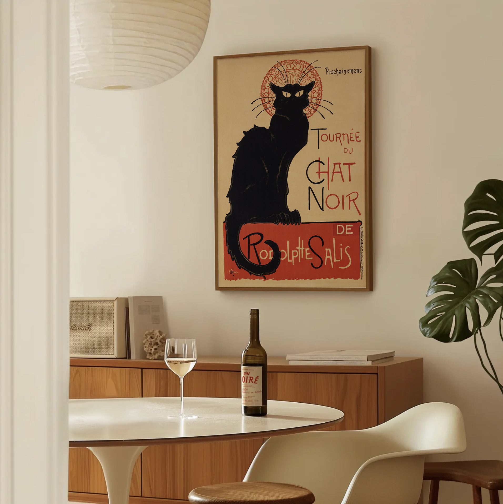 Tournée du Chat Noir Print