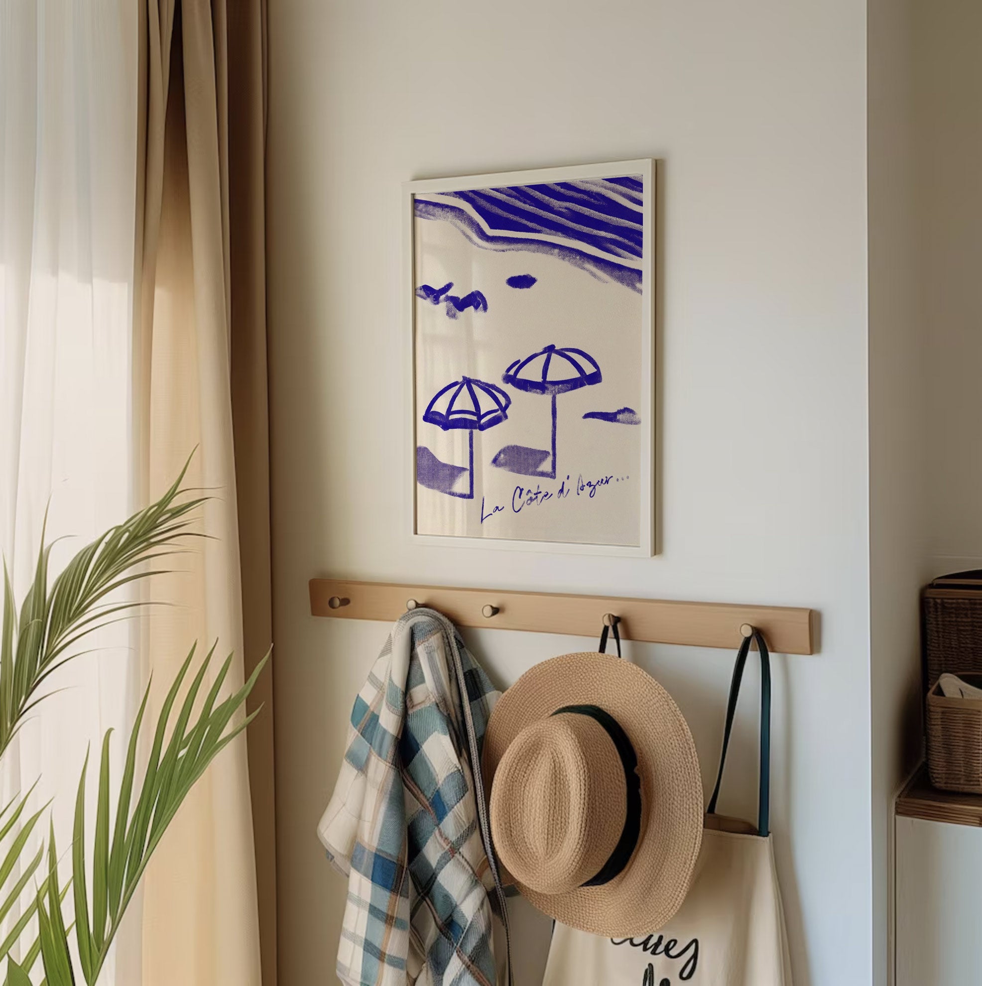 La Côte d'Azur Print