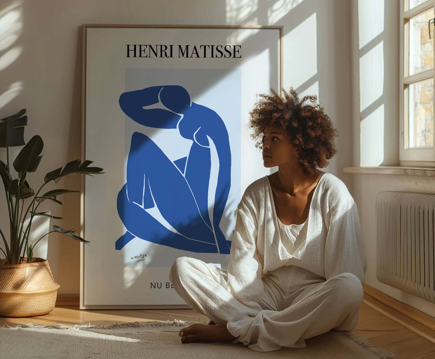 Henri Matisse's Nu Bleu Print