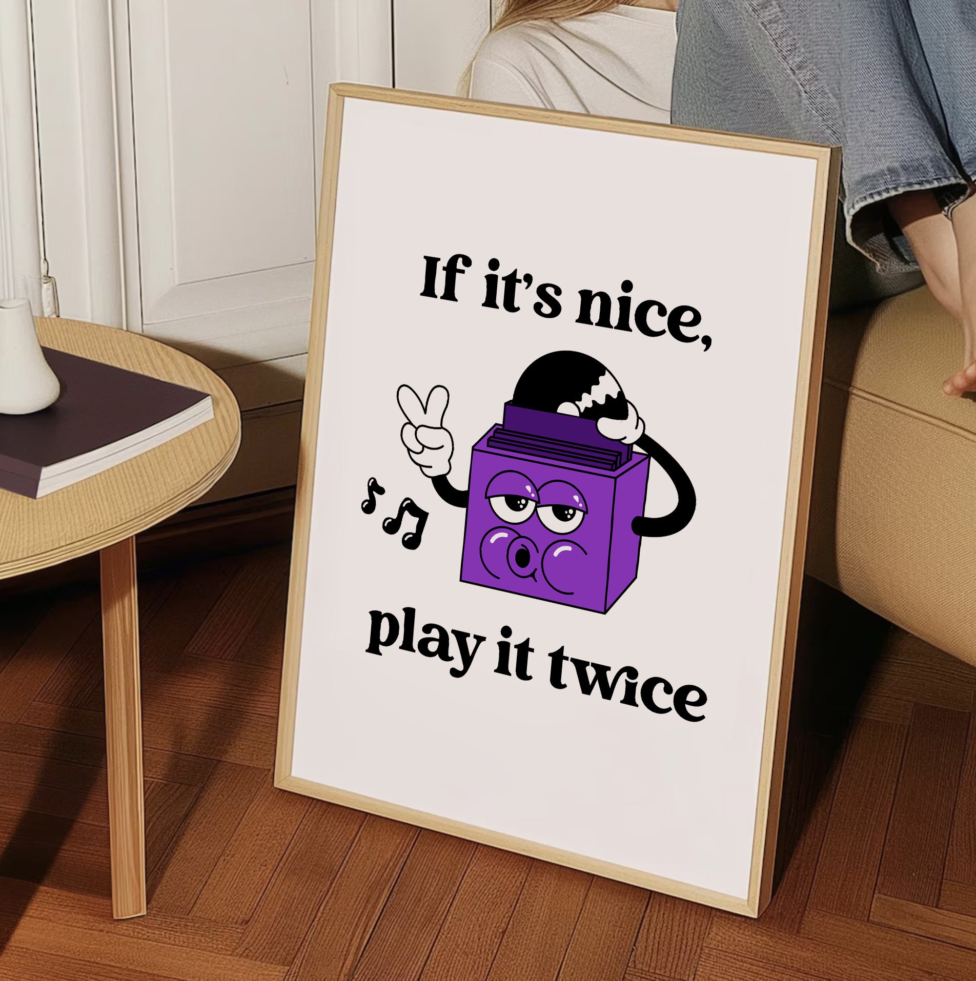 If It's Nice, Play It Twice Print