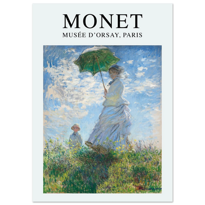 Monet's Wife And Son Print