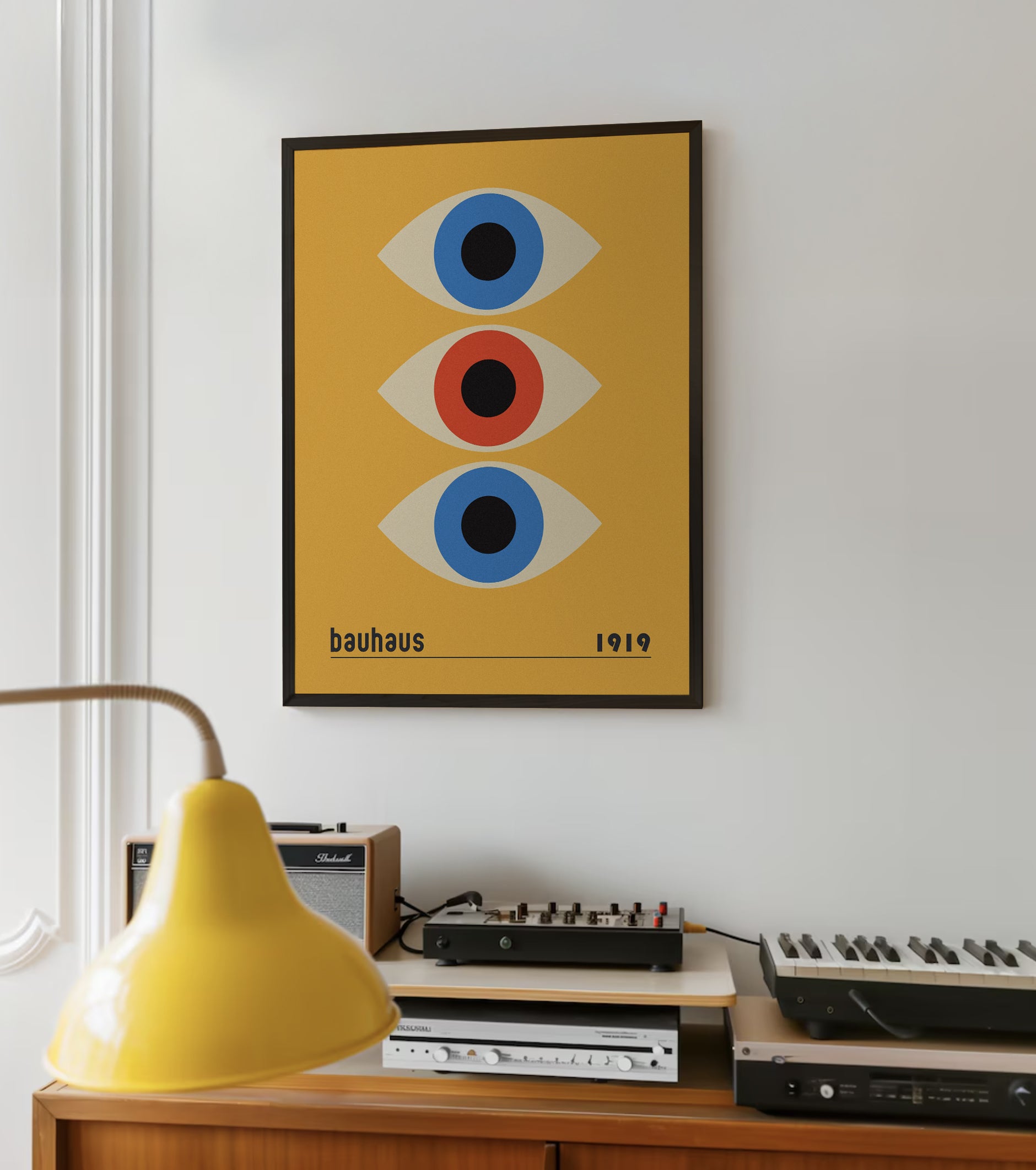 Bauhaus Eyes Opened Print