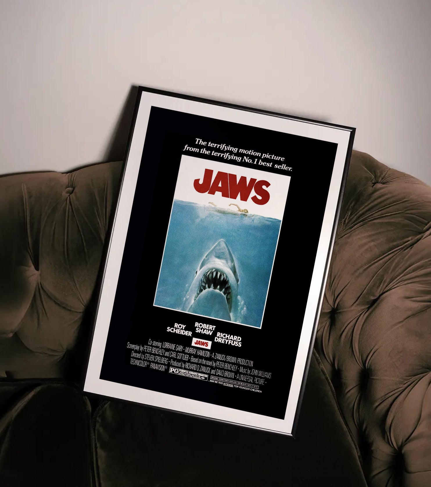Jaws Movie Poster Print