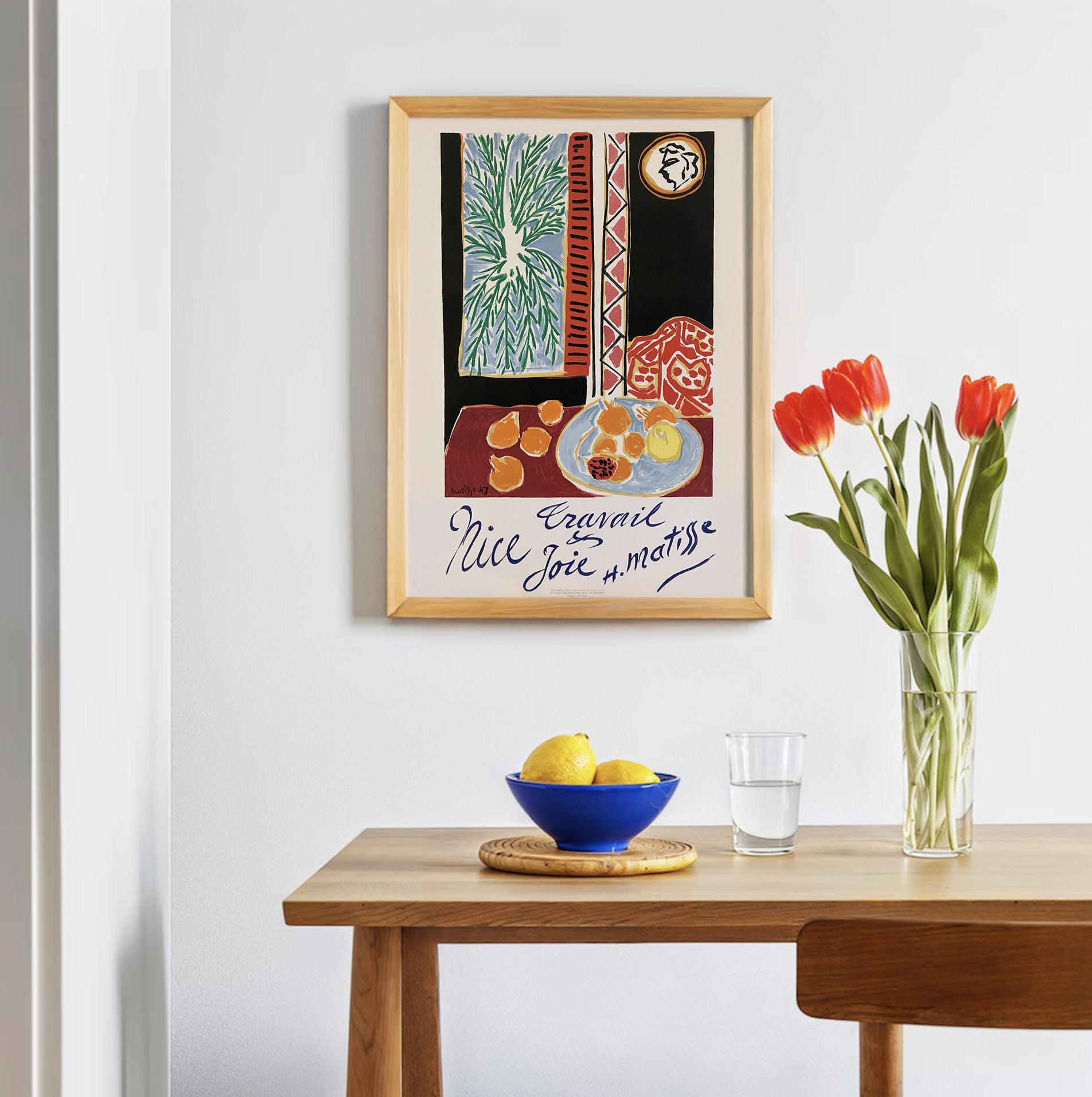 Matisse - Nice, Travail et Joie Print
