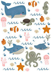 Under The Sea Nursery Wall Stickers